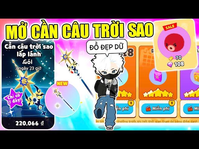 Play Together | Mình Phát Hiện Cần Câu Quái Vật Lấp Lánh, Mở Bảng Điểm Danh Mới Đồ Sale Free