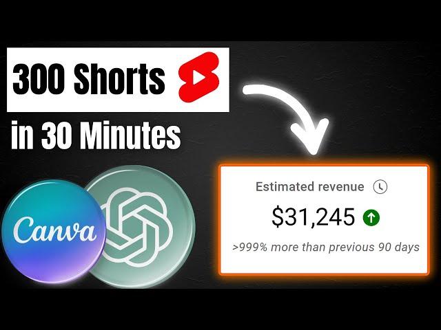 How To Make 300 YouTube Shorts Only Using 2 FREE Tools