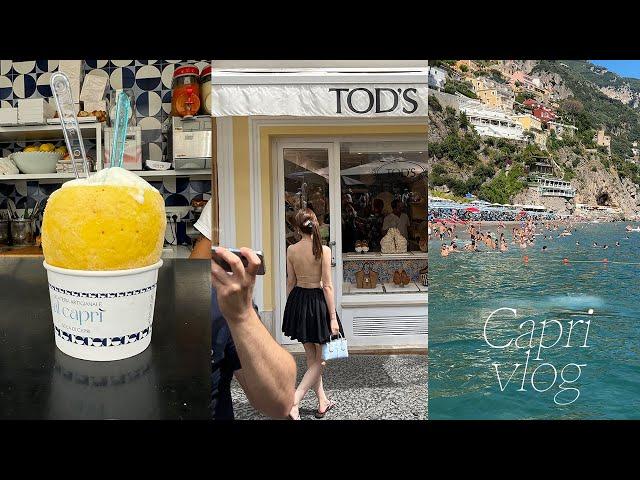 Capri vlog. 카프리 브이로그 