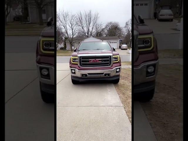 2014 GMC Sierra Alpharex Luxx Headlights #alpharex