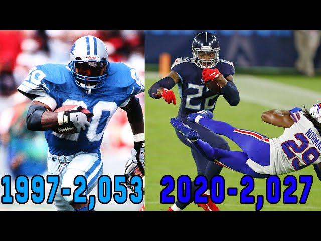 NFL Rushing Leaders 1970 to 2023!