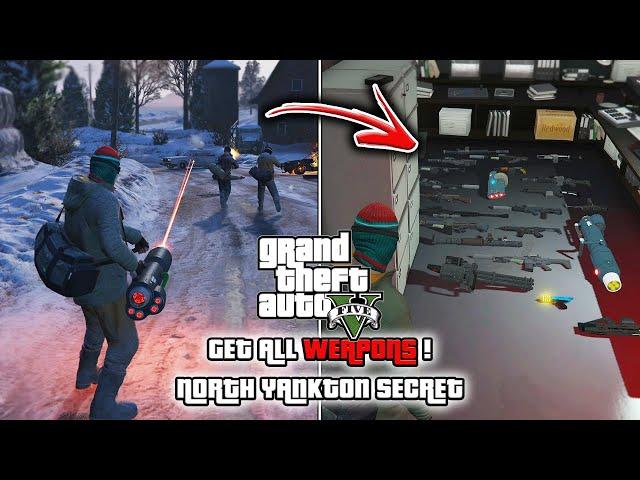 How To Get All Weapons in GTA 5 (North Yankton)