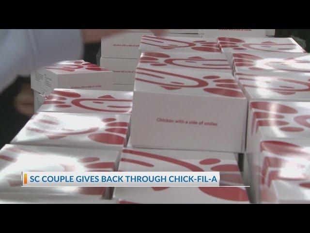 SC couple gives back through Chick-Fil-A