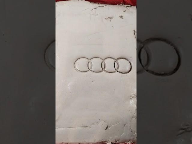 how to make a diy audi logo