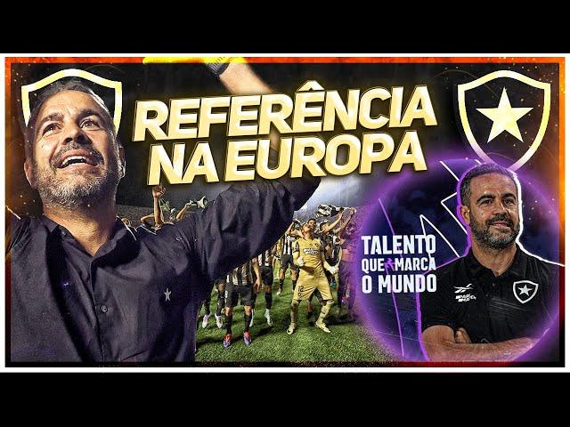 FUTEBOL DO BOTAFOGO É REFERÊNCIA NA EUROPA: ANOS DOURADOS VOLTANDO | AJ PREMIADO EM PORTUGAL