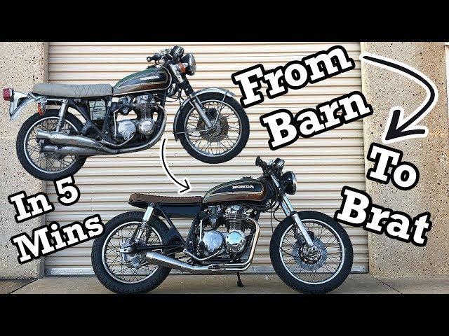 From barn find to brat in 5 minutes (Timelapse)