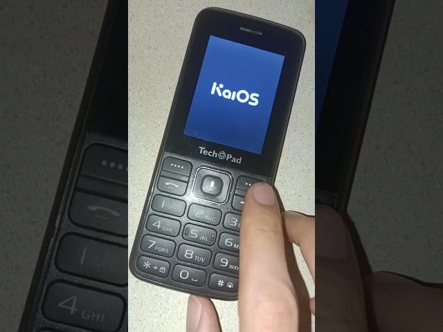 Start and shutdown: Tech pad - KaiOS ONE