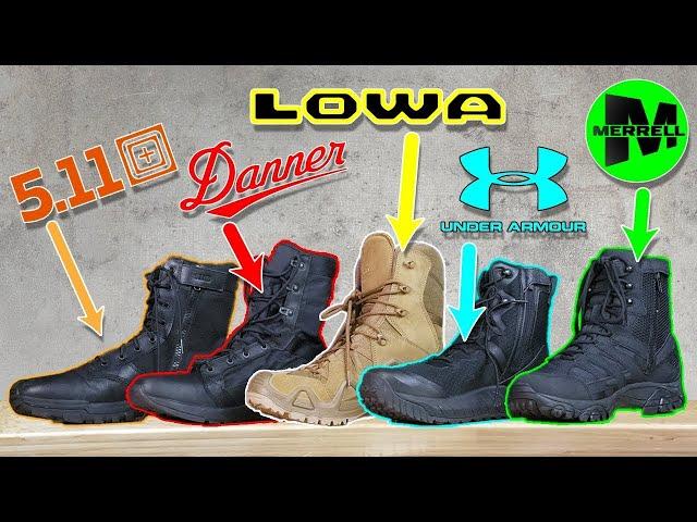 What’s inside Top 5 tactical boots? (Pt. 1)