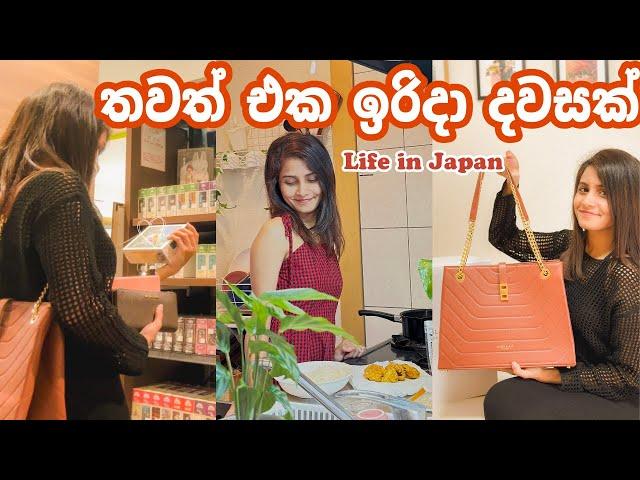 LIFE IN JAPAN| මගේ ඉරිදා දවස | Teddy Blake unboxing | cooking | shopping |