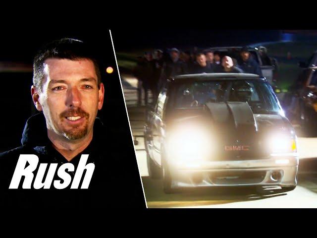 Daddy Dave Roars Past Doc In His Modified Pickup Truck! | Street Outlaws