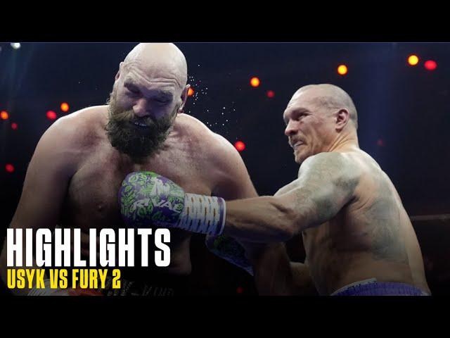 HIGHLIGHTS ️ USYK vs FURY 2