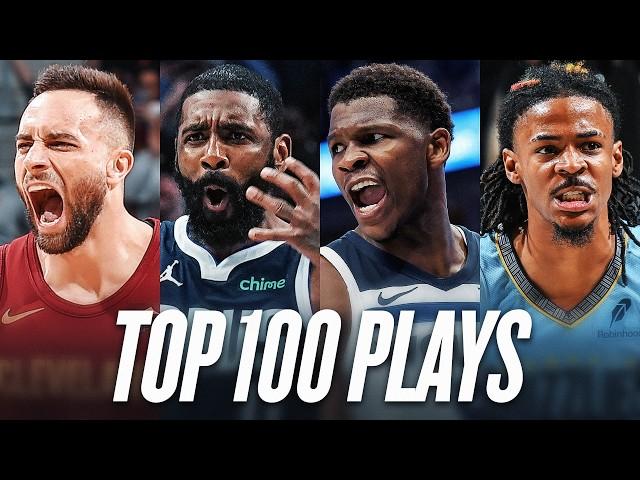 NBA's Top 100 Plays of the 2024 Calendar Year!