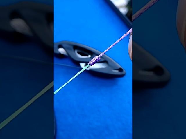 how to tie a Braid to Mono or Fluorocarbon Knot #fishing #fishingknot #braids #mono #fluorocarbon