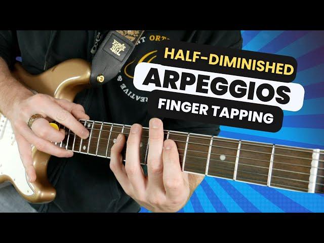 Diminished Style Minor Seven Flat Five Arpeggio Sequence! KILLER!  