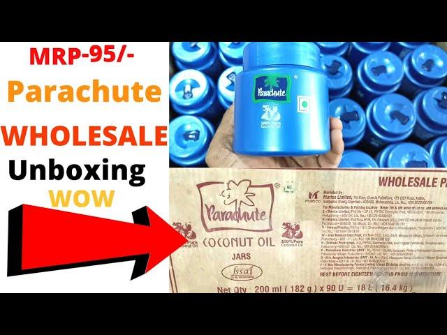 PARACHUTE OIL JAR WHOLESALE PRICES UNBOXING WOW