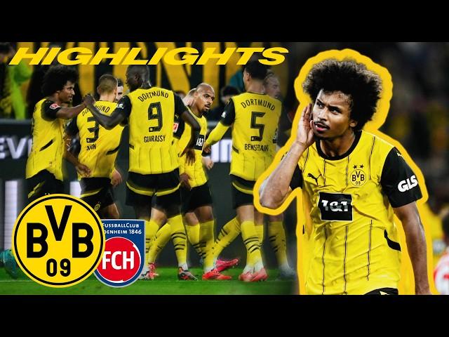 Full-throttle football for a home win! | Highlights | BVB - 1. FC Heidenheim