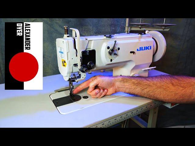 This is the Industrial Sewing Machine You Want and Why. Juki 1541 Triple Feed Walking Foot