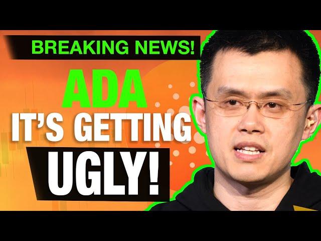 CARDANO ADA : Binance Just REVEALED THIS About CARDANO! THIS Is WHY you NEED To BE READY!!