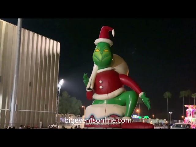 Giant Parade Inflatables, 25 foot Grinch Inflatable Parade Balloon