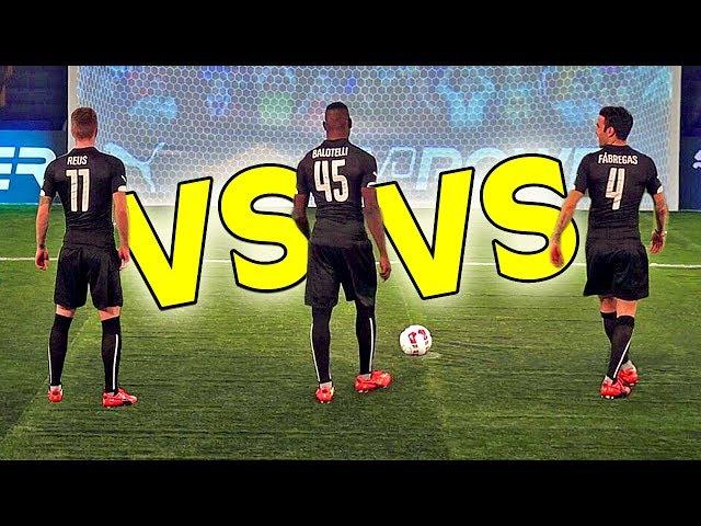 BALOTELLI vs. REUS vs. FABREGAS - evoPOWER CHALLENGE - Part 1/2