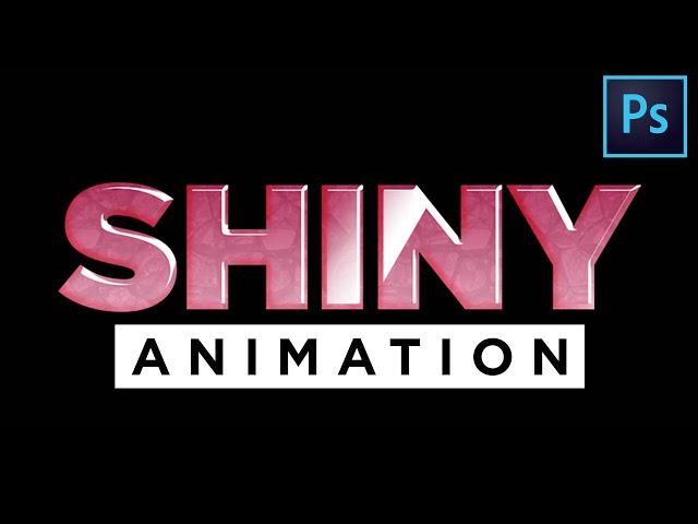 How To Create Animated Shiny Reflection || Photoshop-Tutorial