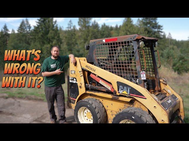 A Cat skid steer for $4500!  How could I go wrong?