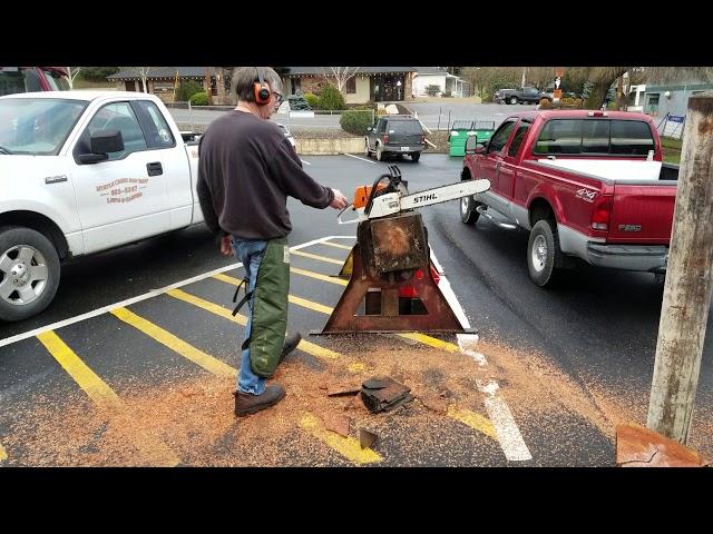 The Chainsaw Guy Shop Talk West Coast Performance Muscle Saws Stihl 036 Pro Test Saw