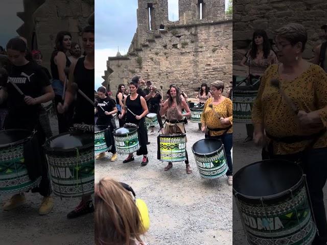 Drummers in Carcassonne, France