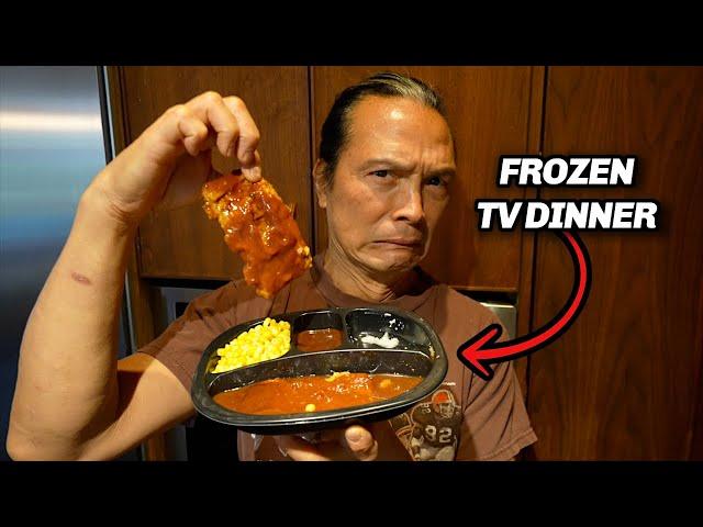 Iron Chef Dad Turns TV Dinner Gourmet.