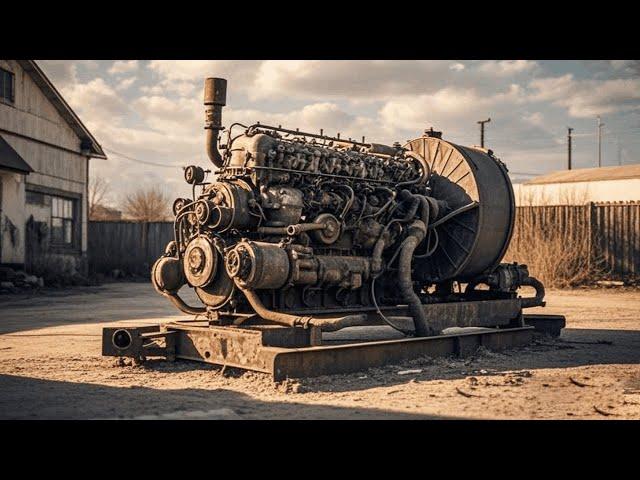 Genius Girl Repairs A Generator Set That Has Been Broken For Years And No One Has Repaired It