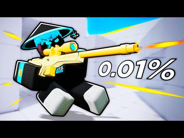 Unlocking DIAMOND CAMO for SNIPER in Roblox Rivals.. (0.001%)