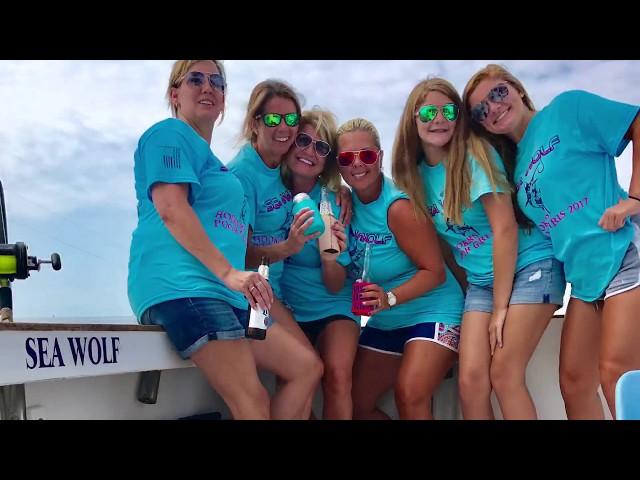 175lb mako caught during the poor girls tournament 2017