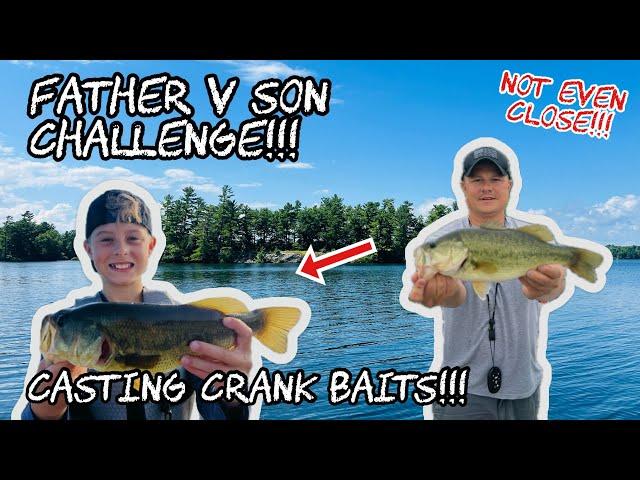 FATHER V SON CHALLENGE… Who can catch MORE FISH?!?!? (One gets SMOKED!)