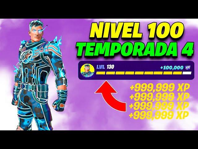 [MAPA de XP] Como *SUBIR RAPIDO DE NIVEL* en FORTNITE 2024 *BUG de EXPERIENCIA* Temporada 4 XP BUG