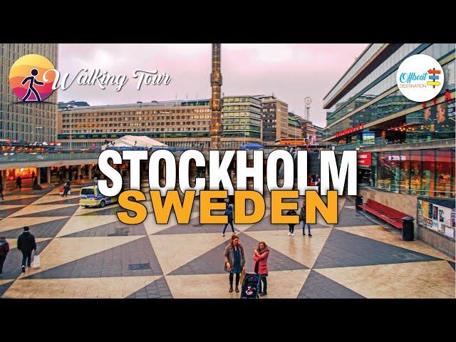 Walking In Stockholm 2024 | Mega Shopping Streets | Sweden 4K