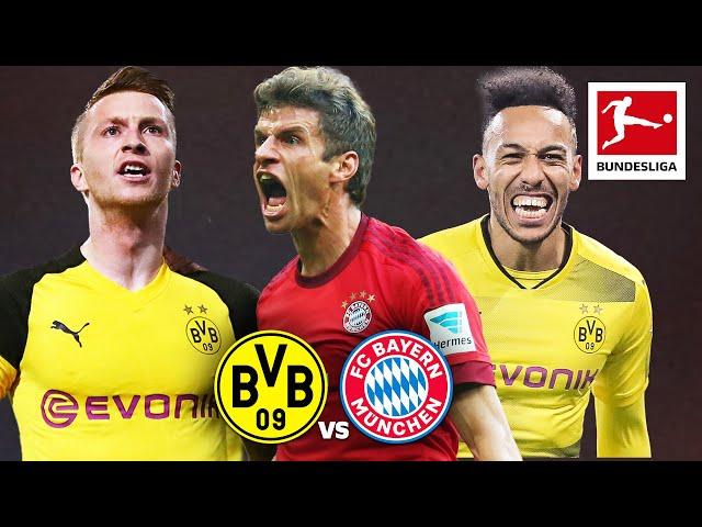 BEST GOALS between Dortmund & Bayern