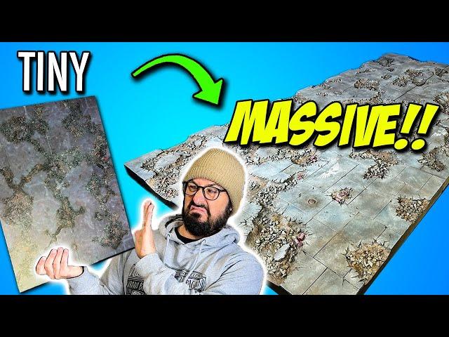 Amazing MODULAR Wargaming Board for Warhammer 40K - How to Make