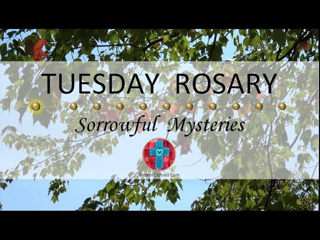 Tuesday Rosary • Sorrowful Mysteries of the Rosary  October 15, 2024 VIRTUAL ROSARY - MEDITATION