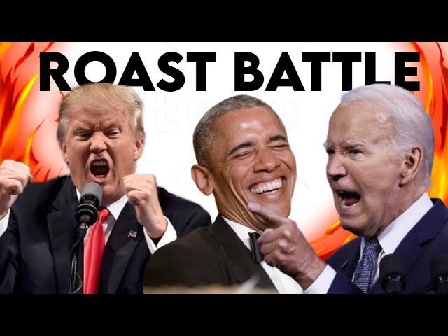  Presidents Do Roast BATTLE ! Trump | Biden | Obama