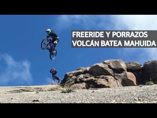 Mountain Bike Freeride en Argentina, Caídas en Chile y Descontrol en el Volcán Batea Mahuida!