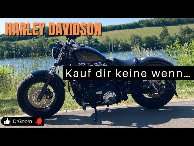 Wann du dir eine Harley kaufen solltest |HD Sportster 48| DrGoorn Motovlog