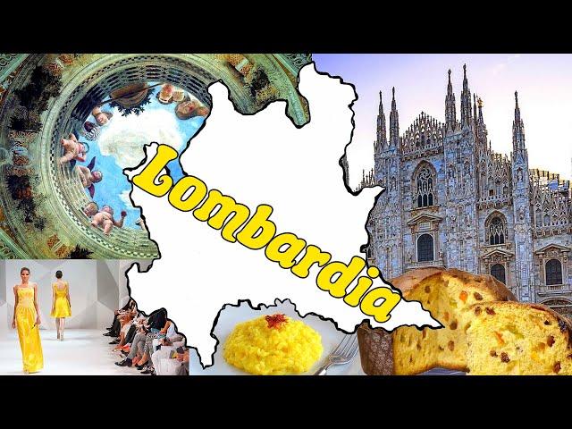 ‍ LA LOMBARDIA - Le Regioni d'Italia (Geografia)