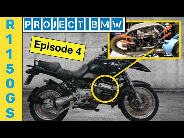 BMW GS Valve check and adjustment, Rocker arm end play and Torque setting | Oilhead BMW. Ep 4