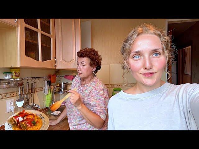 Cooking With My Russian Mom  Grocery Shopping & Meal Prepping for 3 Days