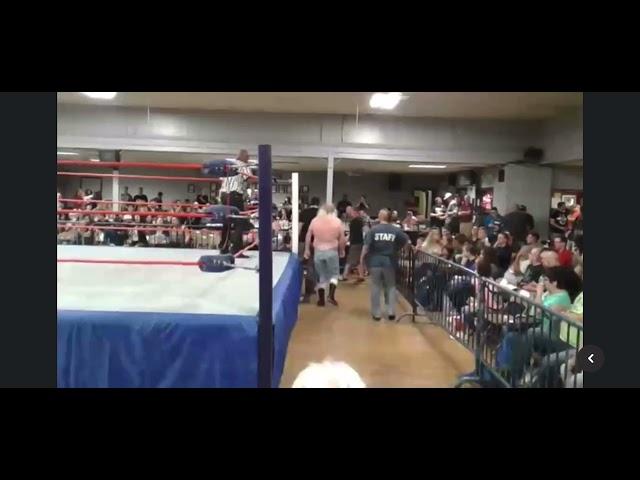 SICW/MMWA Wrestling Moon Dog Rover vs The Big Texan Jim Hoffarth