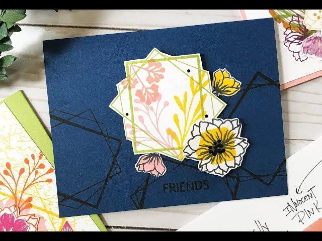 Card Tutorial: Graphic Inspired Card Design with Gina K Designs