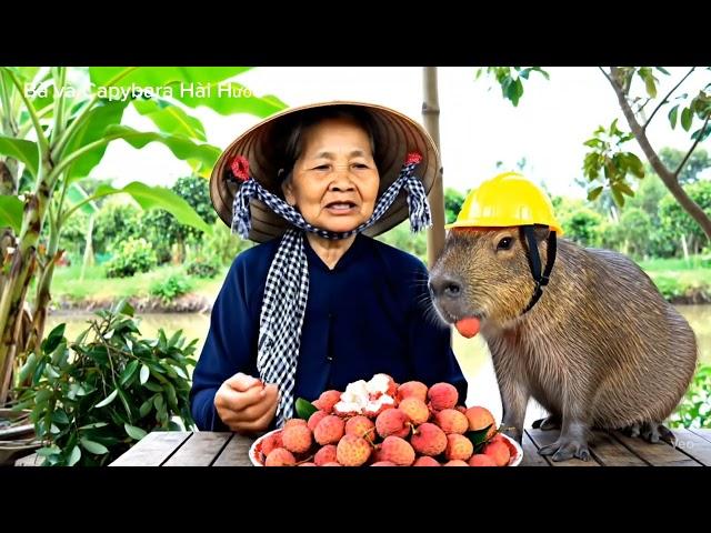 Capybara và cuộc sống cùng bà ngoại miền Tây (Tập 8): Bánh mì chấm cà phê sữa, Vải thiều, Siêu thị