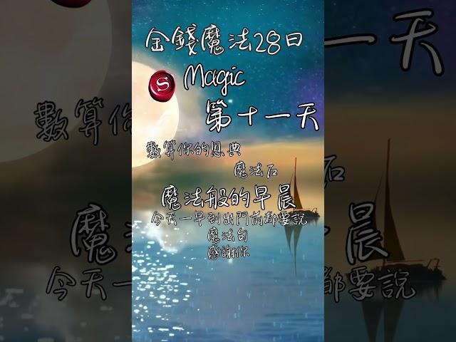金錢魔法第11天