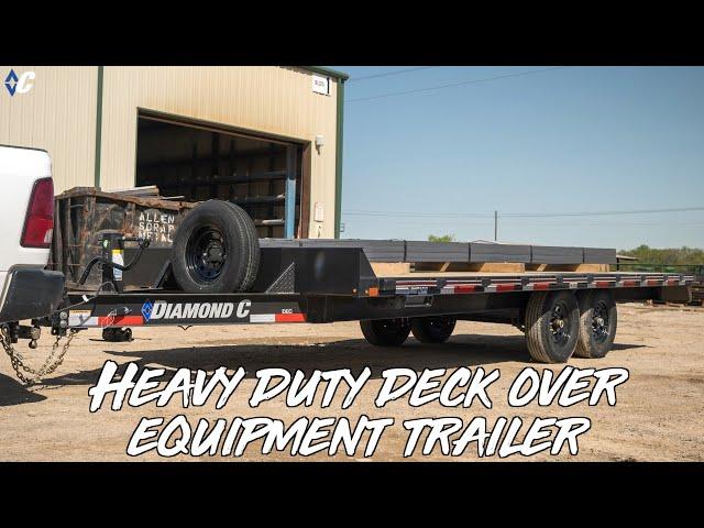 Heavy Duty DEC Deckover Equipment Trailer | Diamond C