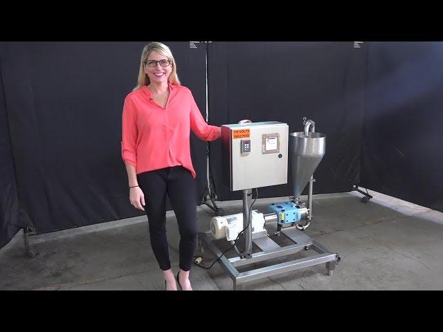 Waukesha Model 30 Positive Displacement Pump Demonstration